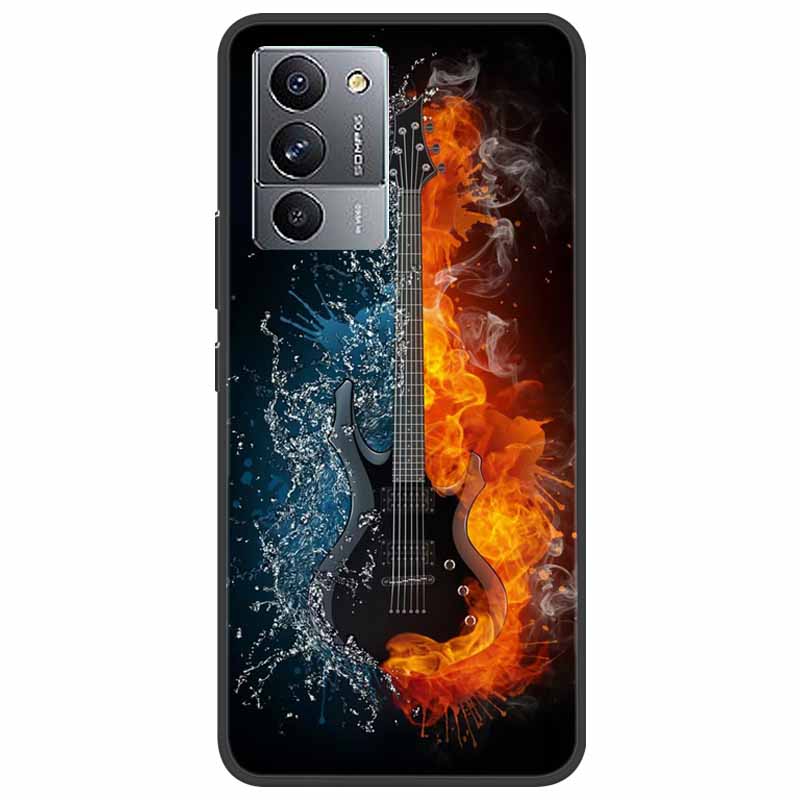 For Lenovo Legion Y70 Case Marble Soft Silicone Phone Cover for Lenovo Legion Y70 Back Cover Y 70 5G 6.67" Coque Fundas