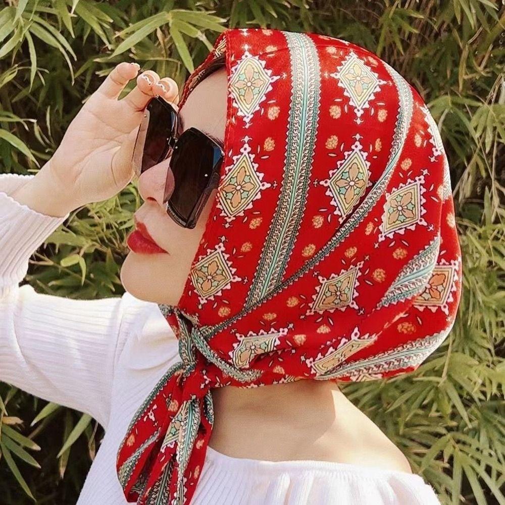 Sun Protection Solid Color Female Wraps Sunscreen Scarf Korean Style Scarves Summer Scarf Hat