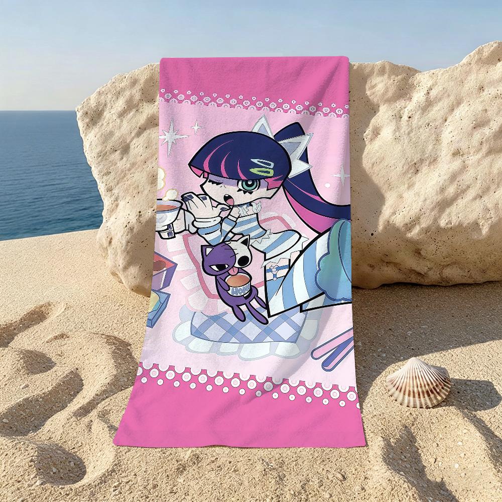 Cartoon P-Panty Stocking Towel Towels For Beaches Yoga Studios Gyms Hot Springs Swimming Pools And Picnics