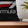 F-Formula 1 Car Logo F1 Fashion Cushion Cover Pillow Sofa Printing Decoration Room Home Office Coffee Shop Car Nordic Simplicity
