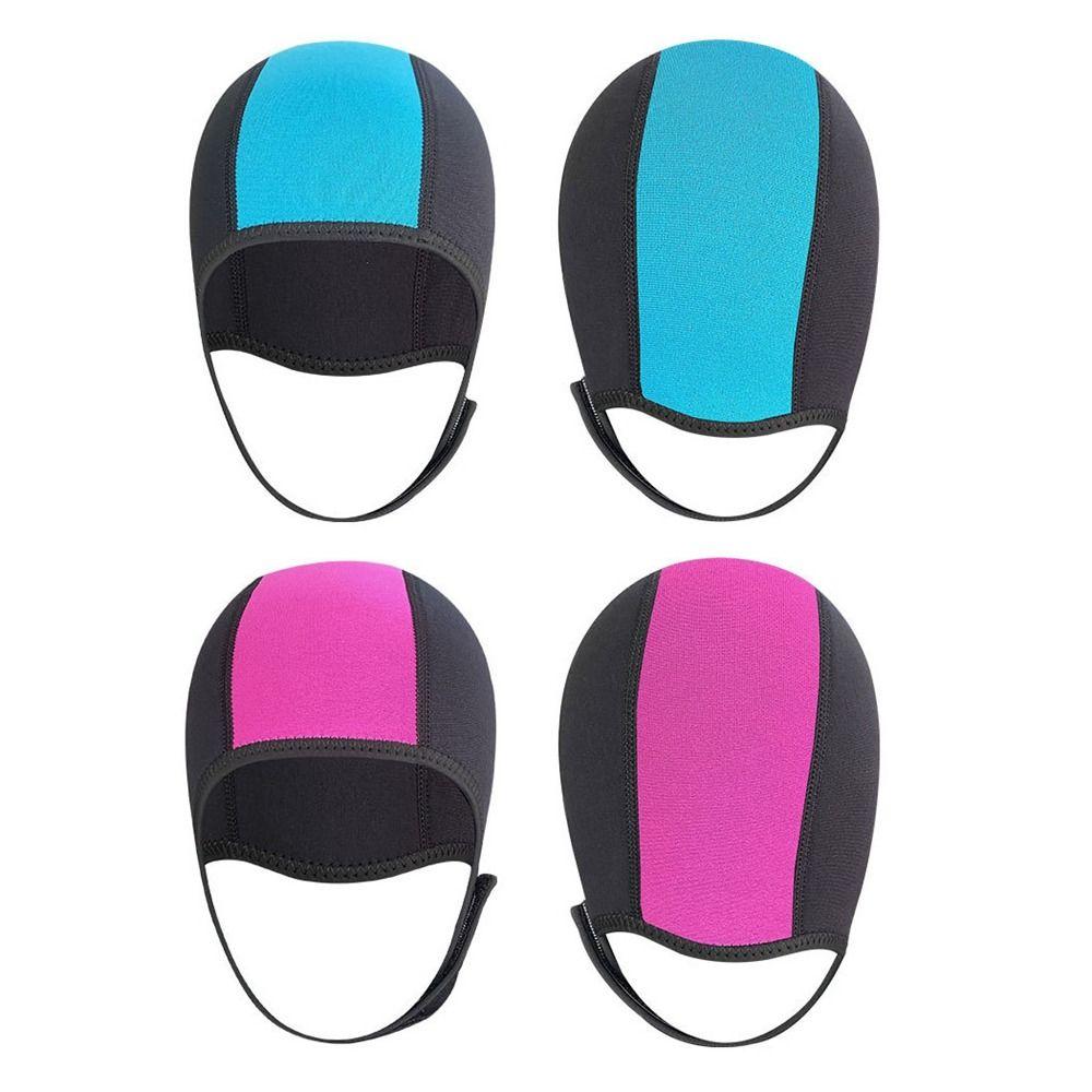 Thicken Neoprene Diving Hat Neoprene Diving Cap New Thermal Hood Cap  Man Women