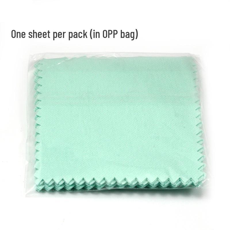 Silver Polishing Cloth for Jewelry, Ornaments, and Silverware - Cleaning and Maintenance Accessory