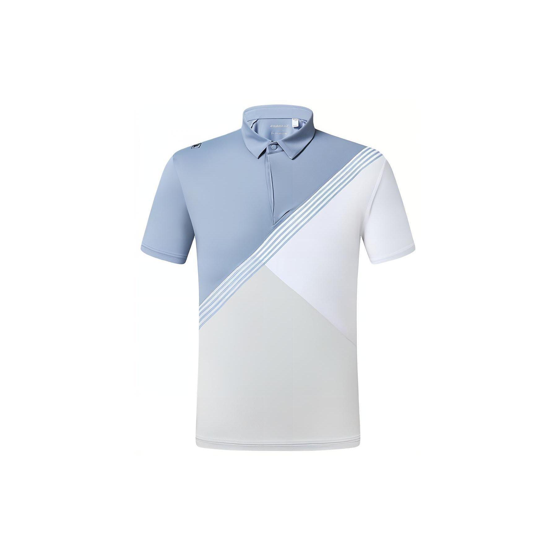 

FILA Comfortable Structured Short Sleeve Polo Shirt Men tops Two-Meetings-Blue A11M315106F-BU S