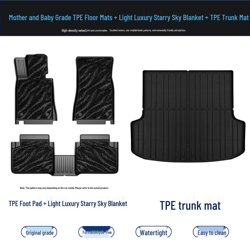 TPE Foot Mats for Changan CS75 Plus, CS35, CS55, Ruicheng Yidong, UNIT, UNIV, UNIZ, UNIK