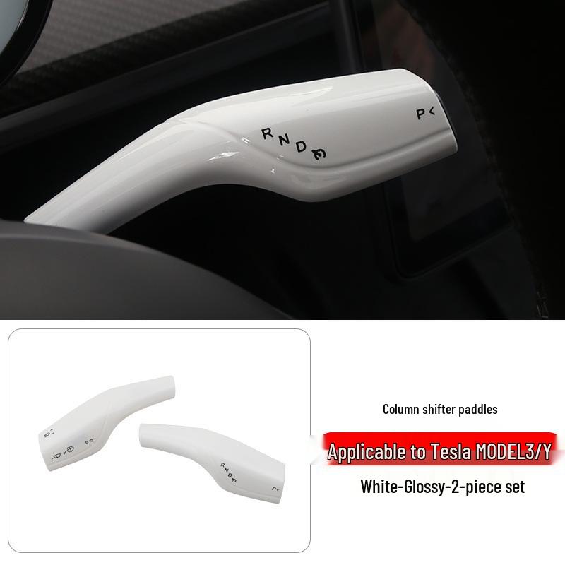 Tesla Model 3/Y Carbon Fiber Interior Console & Steering Wheel Trim