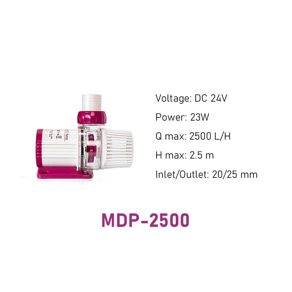 Jebao DC24V WIFI Aquarium Smart Water Pump with LCD Screen Controller Ultra Silent Submersible Water Pump MDP2500/MDP3500
