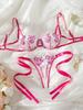 Lingerie Set Erotic Lace Bra Panty Set Perspective Sex Erotic Costumes Lingerie Set Underwear Dress Porn Sexy Lingerie for Women