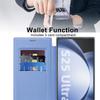 Flip Magnetic Leather Case For Samsung Galaxy S25 Edge S24 Plus S23FE S22 Ultra Wireless Charging Transparent Card Wallet Cover