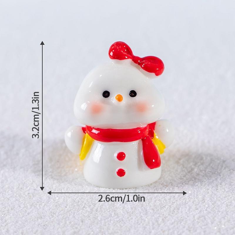 Santa Claus Statues Desk Accessorie Mini Cartoon Xmas Ornament Home Decorations Christmas Decorations 2025 Newa Year Gifts