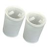 2PCS Pool Spa Filter Bags Multipurpose Filter Bags Nonwoven Fabric Texture Suitable for High Efficiency Filtrations