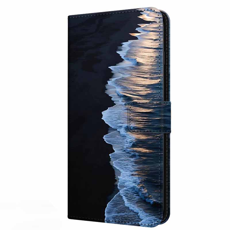 Leather Case For Xiaomi Redmi K70 K70 Pro 5G Protector Luxury Book Flip Cover Magnetic Shockproof Relief Wallet K 70 Cartoon Cat