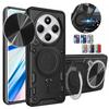 Ring Stand Funda For Xiaomi Poco C75 4G Case Armor Slide Camera Car Magnetic Holder Cover for PocoC75 Pocco Poko Little C75 C 75