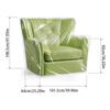 Transparent Recliner Chair Cover Waterproof Armchair Slipcover Furniture Protector  Pets Protection