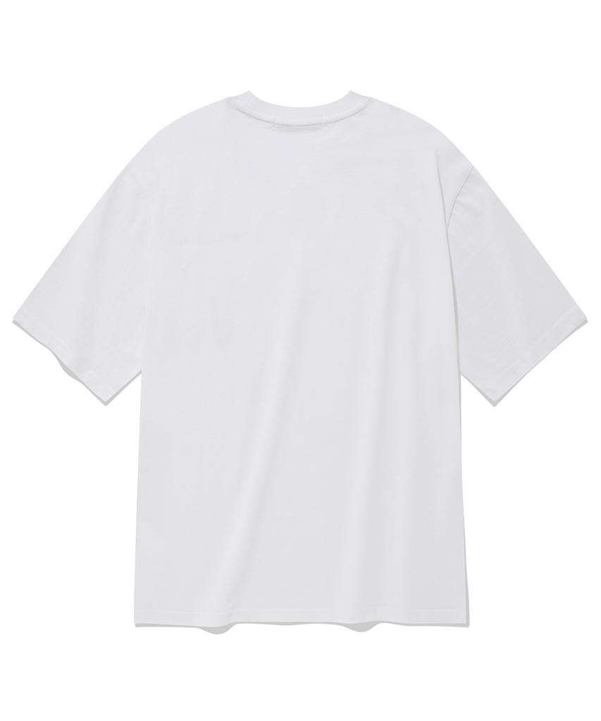 FALLETT [Fallett X Teal Table] Growing Plant Short Sleeve T-Shirt White