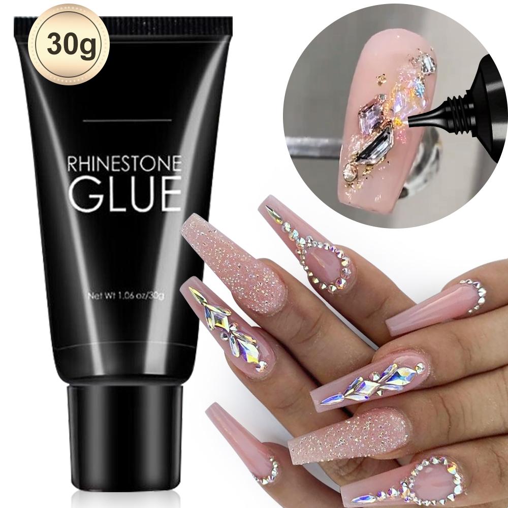 1PC 5D Nail Sculpting Clear Gel 30g Molding Gel Nails Liner Gel Embossed Candy Gel Nail Decoration Jewelry/rhinestonnes Sticky Gel
