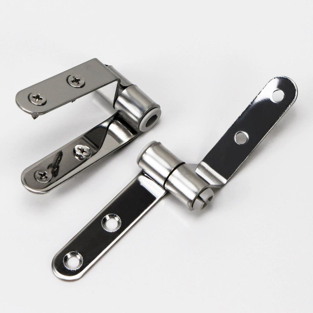 Stainless Steel Hinge with Screws for Toilet Seat In Hotels and Guesthouses