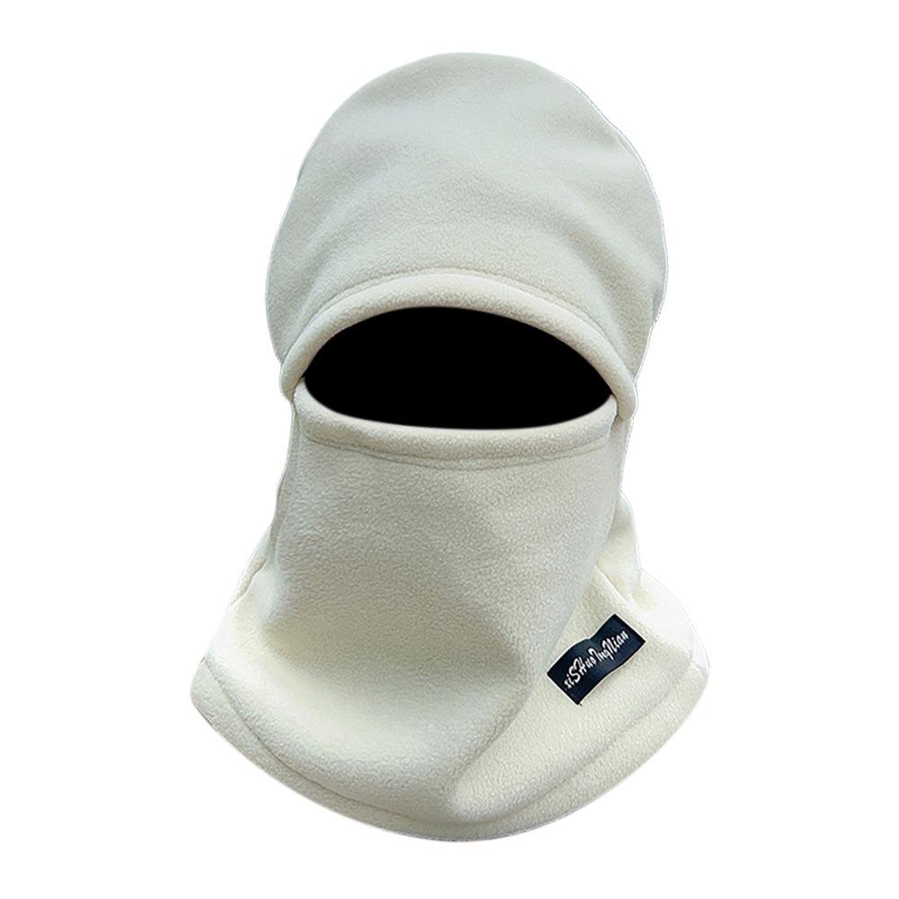 Thickened Polar Fleece Balaclava Hat Windproof Ear Protection Cap  Outdoor Cycling Skiing