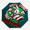 Rabbitohs, South Sydney Automatisches Öffnen und Schließen, 8 Rippen Struktur Tragbarer Regenschirm, Geeignet für Männer und Frauen in allen Jahreszeiten Perfekt