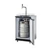 Pivní výčep - Pivní chladnička Keg až do 50L sudů (pivní bar) - ICH-ZAPFE.DE - 160 Watt - Černá