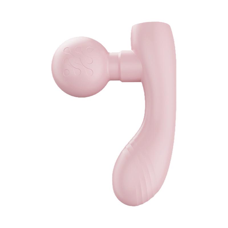 Double Head Electric Muscle Massager for Women - Portable Mini Fascial Gun for Relaxation