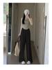 Women's High Waist Casual Wide-Leg Cotton Linen Pants - 9 Colors, Lightweight, Summer Style