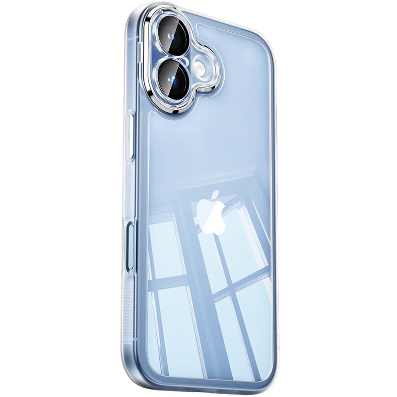 PISEN Transparent iPhone Case with Integrated Lens Protector