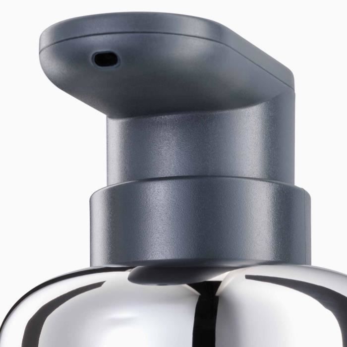 Distributeur de savon - joseph joseph - easystore™ luxe - acier inoxydable - rechargeable - 300 ml