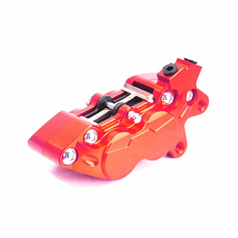 Universal Right Cnc Aluminum Motorcycle 42mm Brake Calipers With 4 Piston 32*27mm For Gtr Bws125 Kawasaki Moto Racing Dirt Bike Scooter