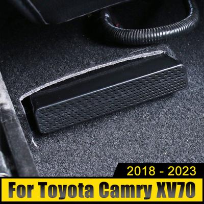 Toyota Camry 70 XV70 2018-2021 2022 2023 ABS plastiko automobilio oro kondicionavimo angos po sėdyne apsauginė apdailos dangtelio lipdukų