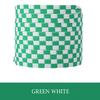 Checkerboard Shoelaces Flat Two-color Printing Shoe Laces for Sneakers Casual Canvas Shoe Accessories White Shoelace 1 Pair