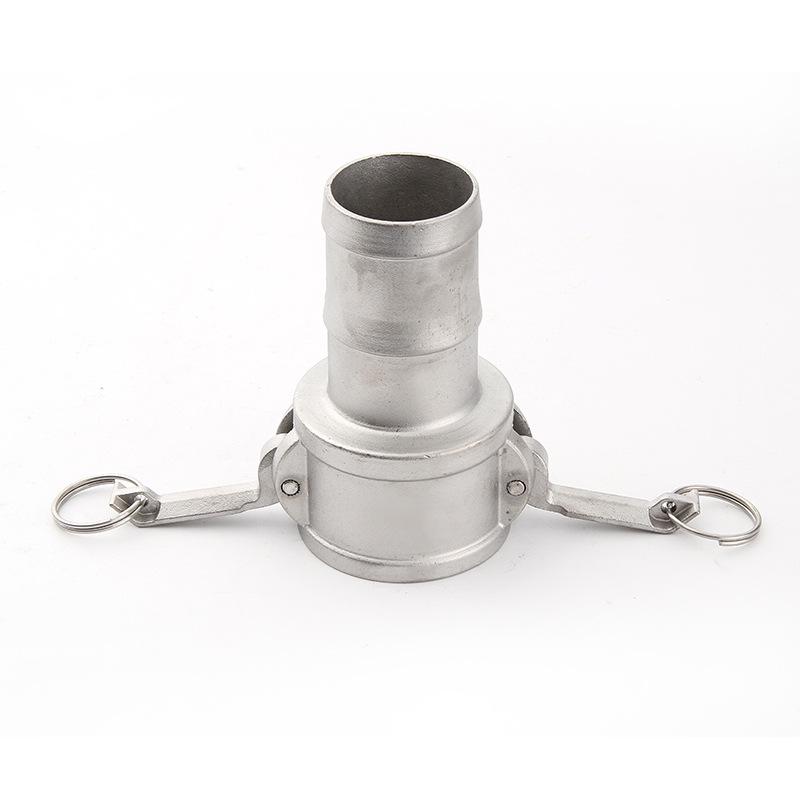 304 Stainless Steel Type C Quick Lock Connector for Hose and Water Pump