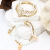 8pcs Bohemian Starfish Braided Anklet Set for Women Summer Beach Shell Cowrie Bead Foot Jewelry Vacation Daily Wear Outfits Gift