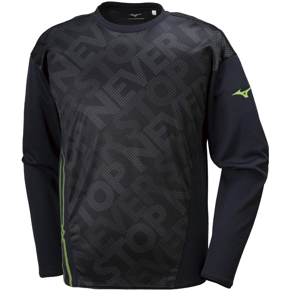 

Mizuno Track Field Practice MTC Graphic Black with Green Japan Size M to Japanese Size & Shirt, Model, Pattern, Moisture-Wicking, Quick-Drying,