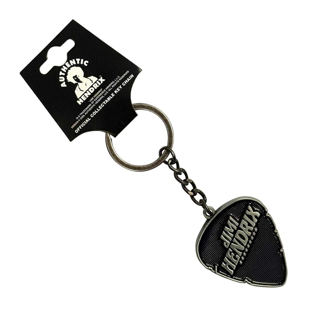 Jimi Hendrix Plectrum Keyring