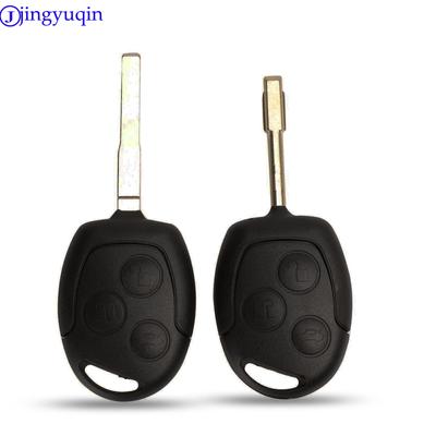 Jingyuqin 3 mygtukų nuotolinio valdymo automobilio rakto korpusas, dangteliai Ford Focus Mondeo Festiva Fusion Suit Fiesta KA