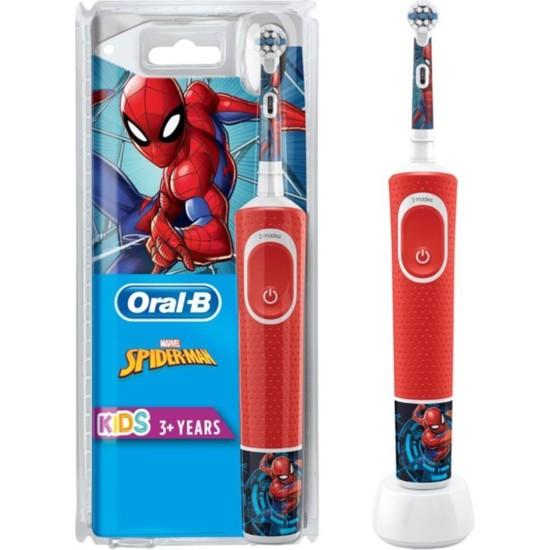 

Детская перезаряжаемая зубная щетка Oral-B Spiderman