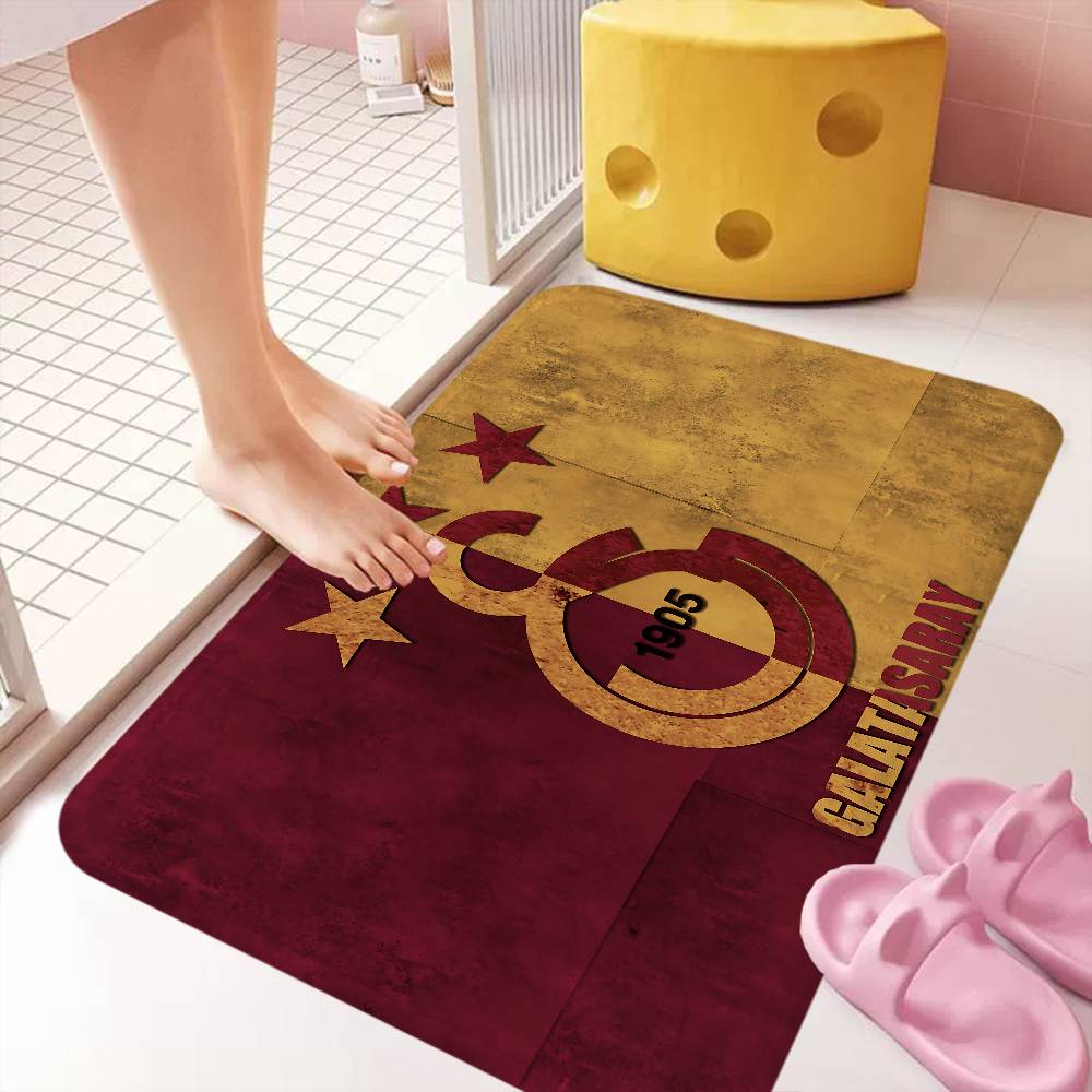 G-Galatasaray Vivid Door Mat Cheaper Anti-slip Modern Living Room Balcony Printed Bedside Mats