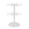 Jewelry Rotating Ring Display Holder Necklace Keychain Pendants Organizer