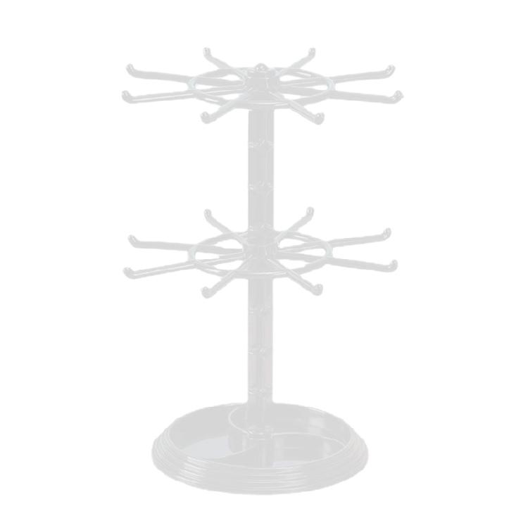Jewelry Rotating Ring Display Holder Necklace Keychain Pendants Organizer