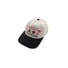 CONICHIWA bonjour Cb Graffiti Cap Ivory