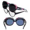 Occhiali da sole da indossare sopra gli occhiali per donna Protezione UV, Adatti sopra occhiali da vista Occhiali da sole Leggeri T01
