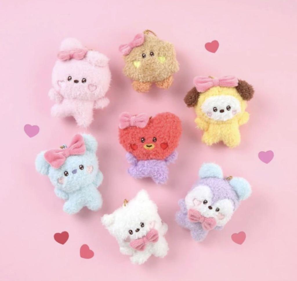 [USED] BT21 minini PLUSH KEYRING LOVELY TATA