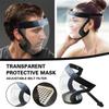 Universal Bicycle Motorcycle Anti-fog Windproof Full Face Shield Cycling Facial Safety Glasses Shield Eye Protection Face Mask