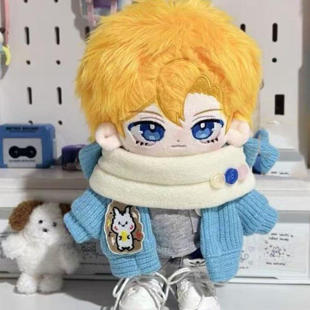 Playing House Style Cotton Doll's Clothes Cartoon T-shirt Plush Doll Clothes  Toy