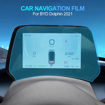 Ochranný kryt LCD displeje do auta s navigací a tvrzeným displejem s vysokým rozlišením pro BYD Dolphin