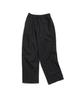 XOX Brushed Fleece One-Pleat Wide Sweatpants [Black]