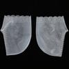 Silicone Heel Sleeve for Foot Care Elastic & Pain Relief White Color
