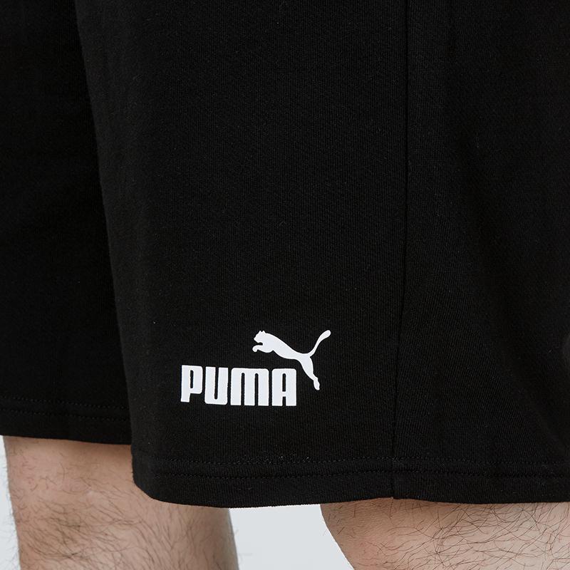 Puma Power Relaxed Drawstring Shorts Men Bottoms Black 670939-01