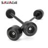 For DUCATI Monster 821 797 DesertX Multistrada 950 1200 1260 Panigale 899 959 Motorcycle Axle Fork Crash Slider Wheel Protector