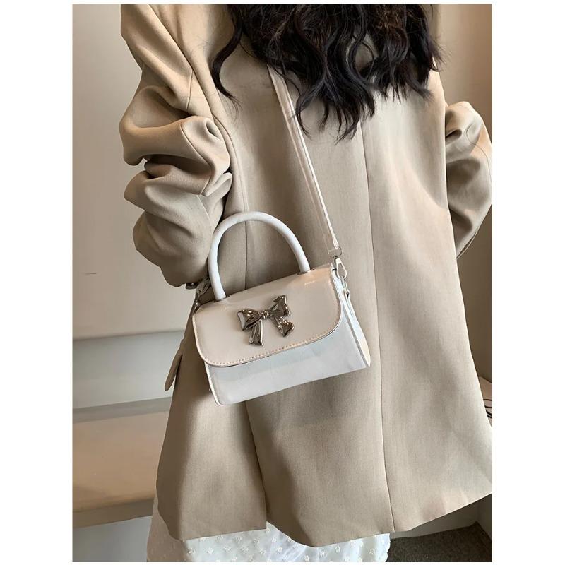 Fashi Strik Dames Kleine Schoudertassen Casual Draagbare Vrouwelijke Vierkante Crossbody Tas PU Leer Dames Clutch Portemonnee Handtassen